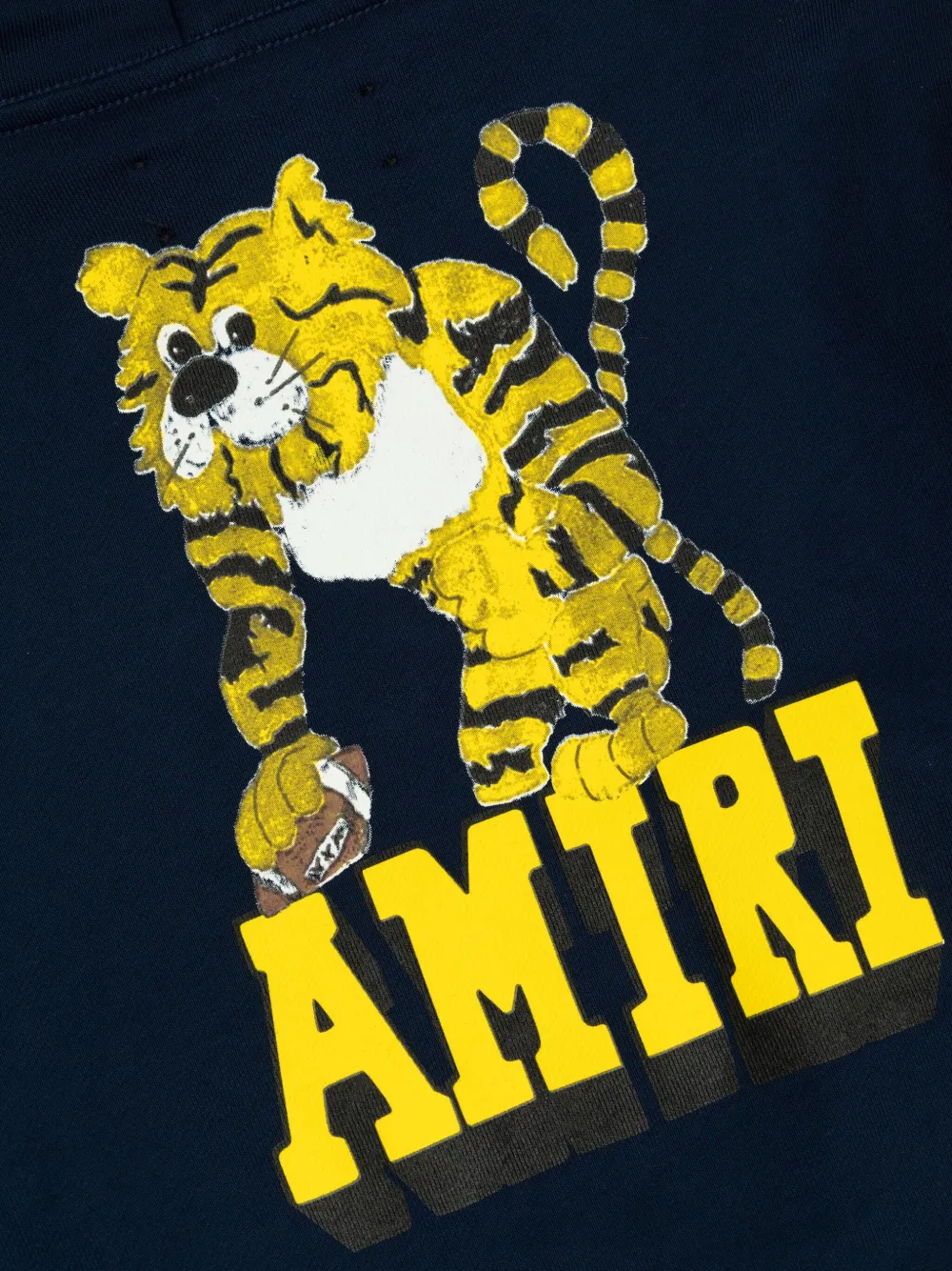 AMIRI KIDS Hoodie van stretch-katoen Zwart