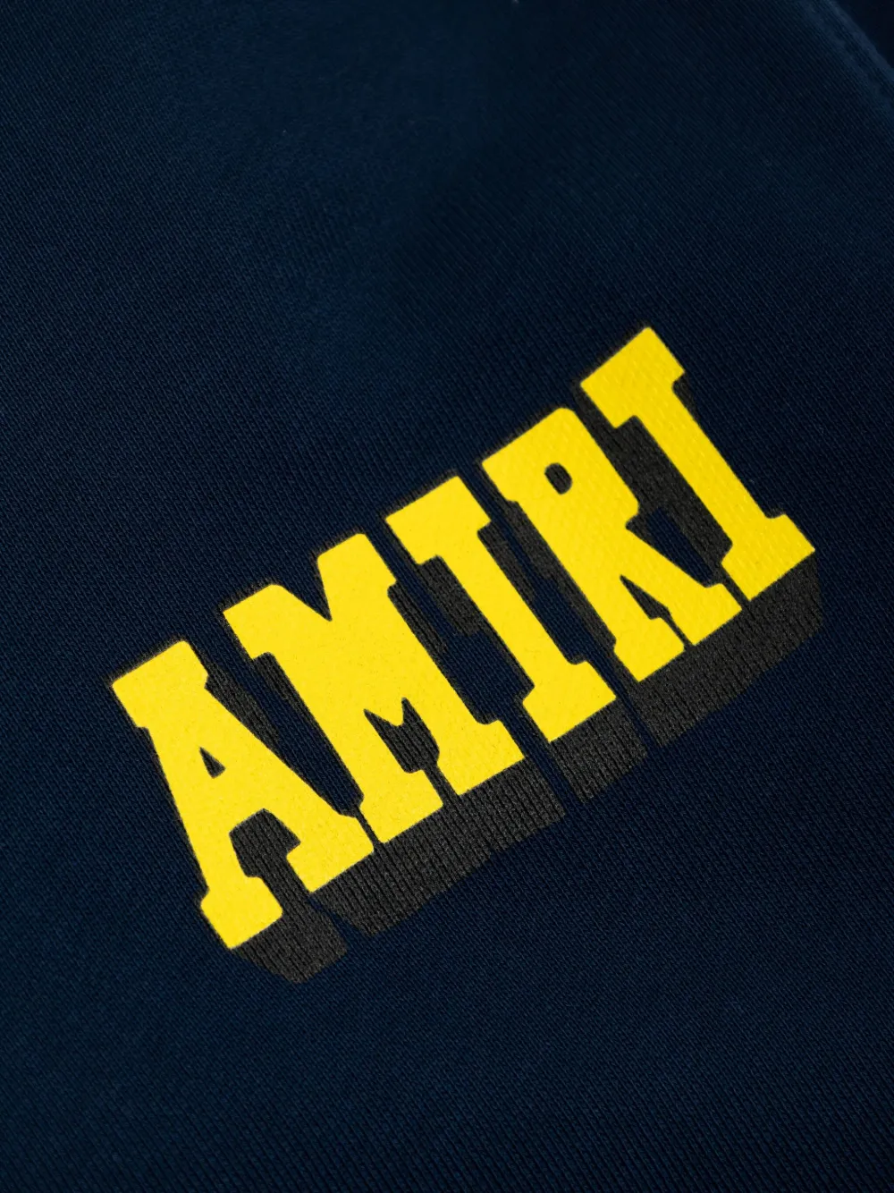 AMIRI KIDS Hoodie van stretch-katoen Zwart