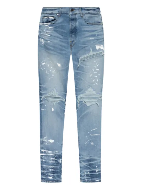 AMIRI distressed mid-rise jeans