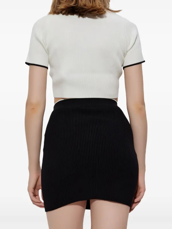 AMIRI クロップド トップ | ホワイト | FARFETCH JP