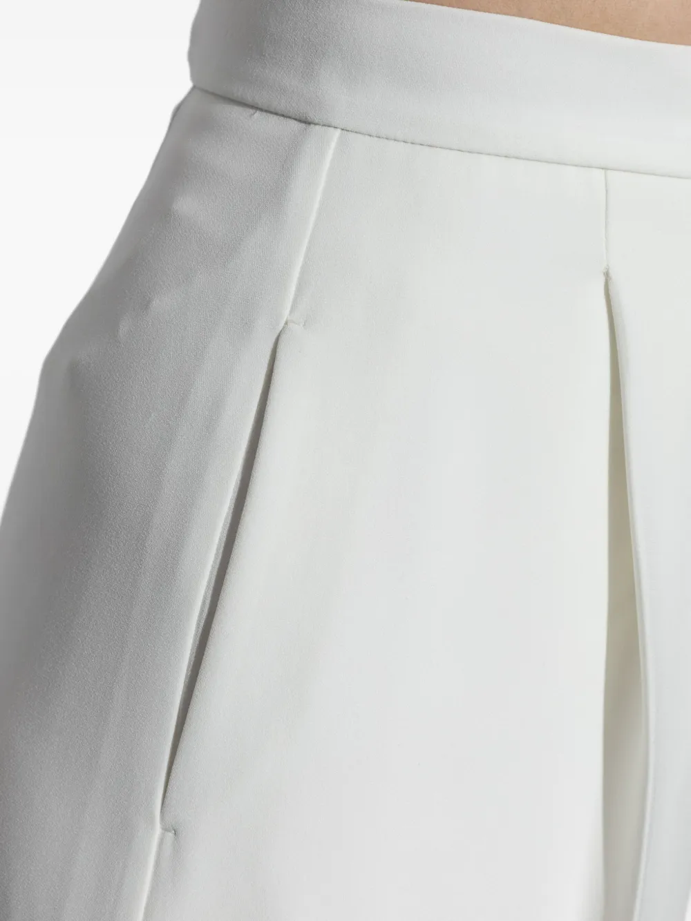 Max Mara Plooibroek Wit
