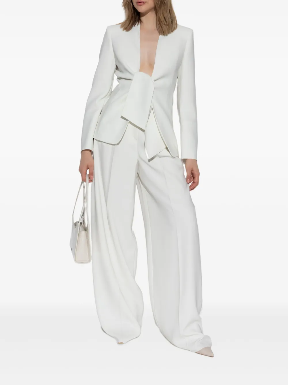 Max Mara Plooibroek - Wit