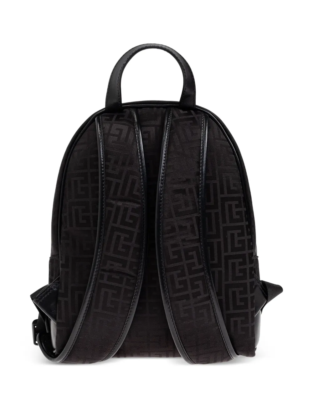 Balmain Kids Rugzak met logopatroon - Zwart