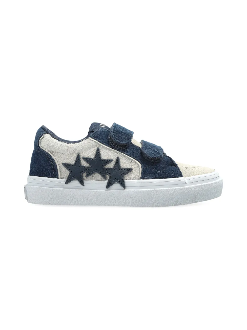 AMIRI KIDS Sneakers verfraaid met ster en klittenband - 410 neutral/blue