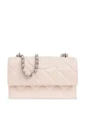 Tory Burch Fleming quilted leather cross body bag - Pink