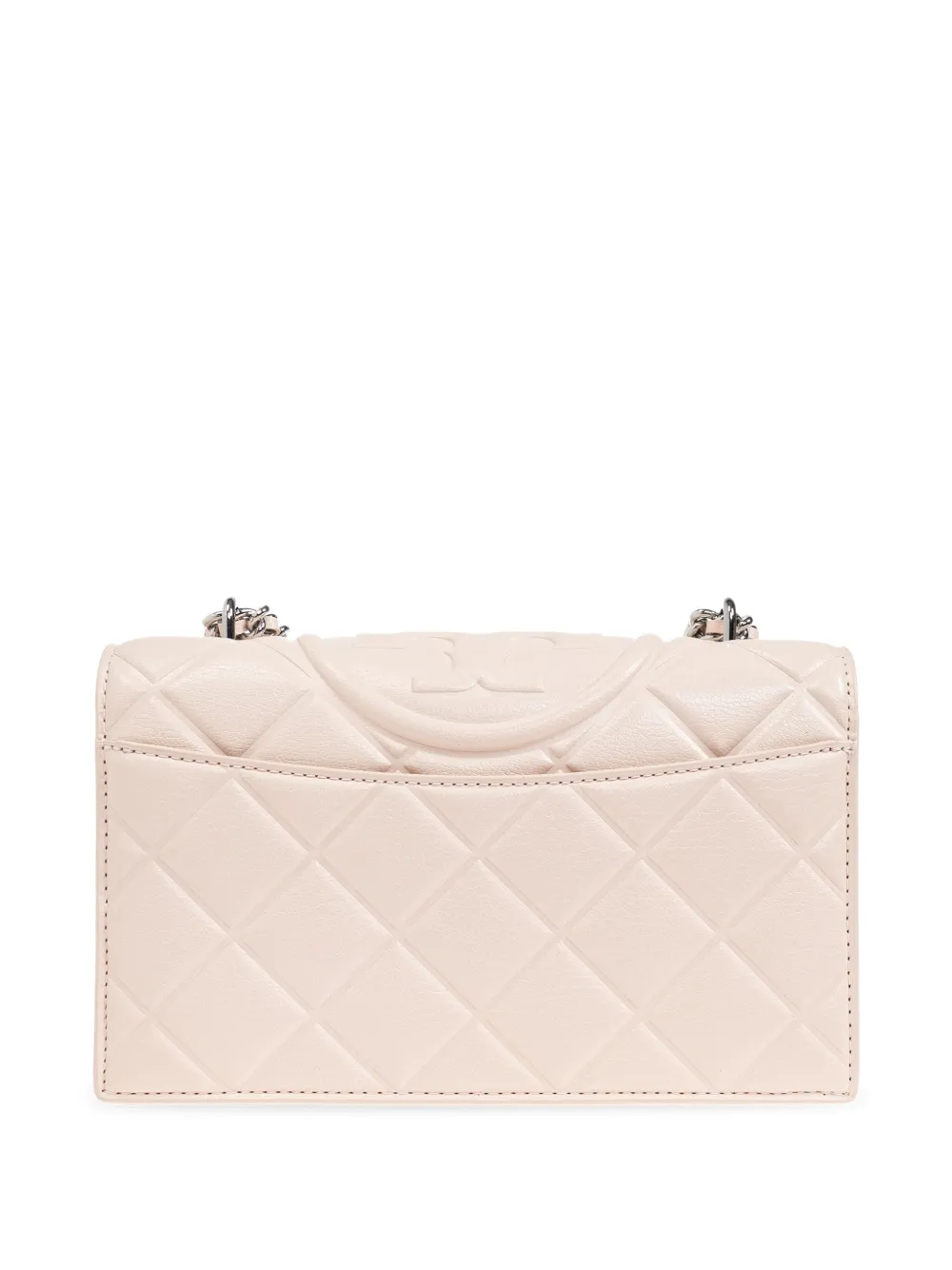 Tory Burch Fleming gewatteerde leren crossbodytas Roze