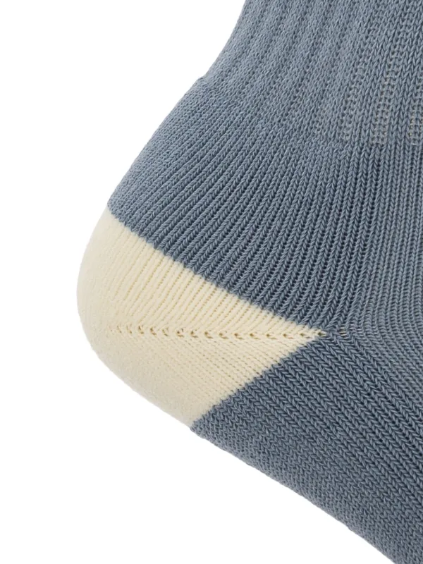 AMIRI ストライプ ロゴ ソックス AMIRI ストライプ 靴下 | ブラック | FARFETCH JP