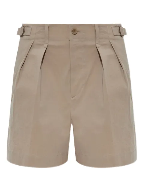 Issey Miyake Washi Ensemble U pleated shorts