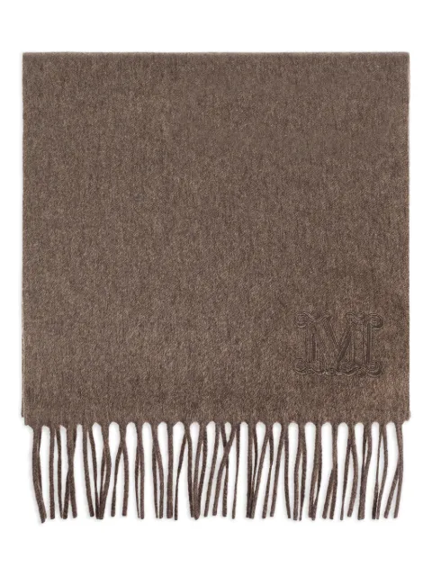 Max Mara fringed scarf