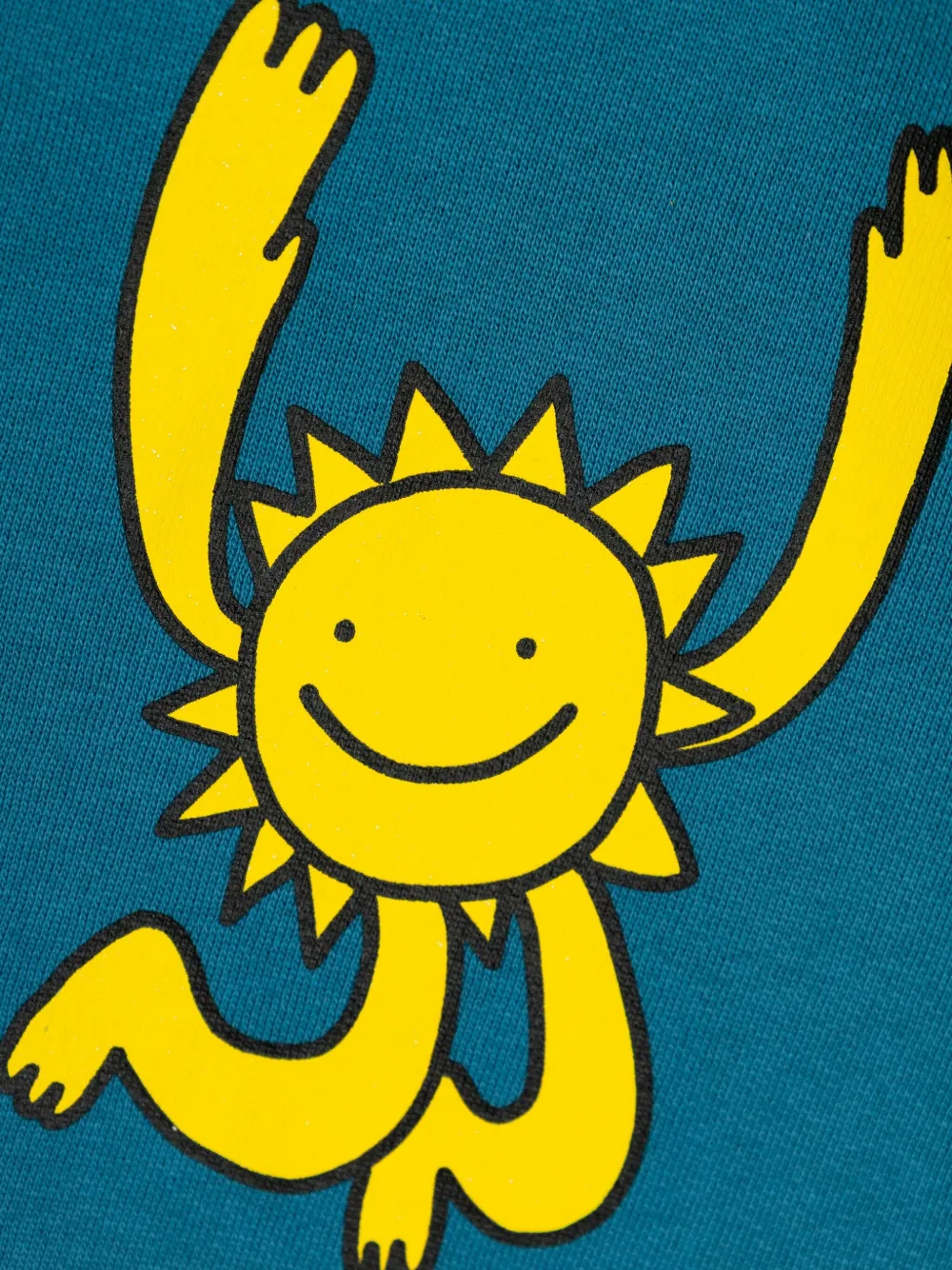Stella McCartney Kids Sweater met grafische print Blauw