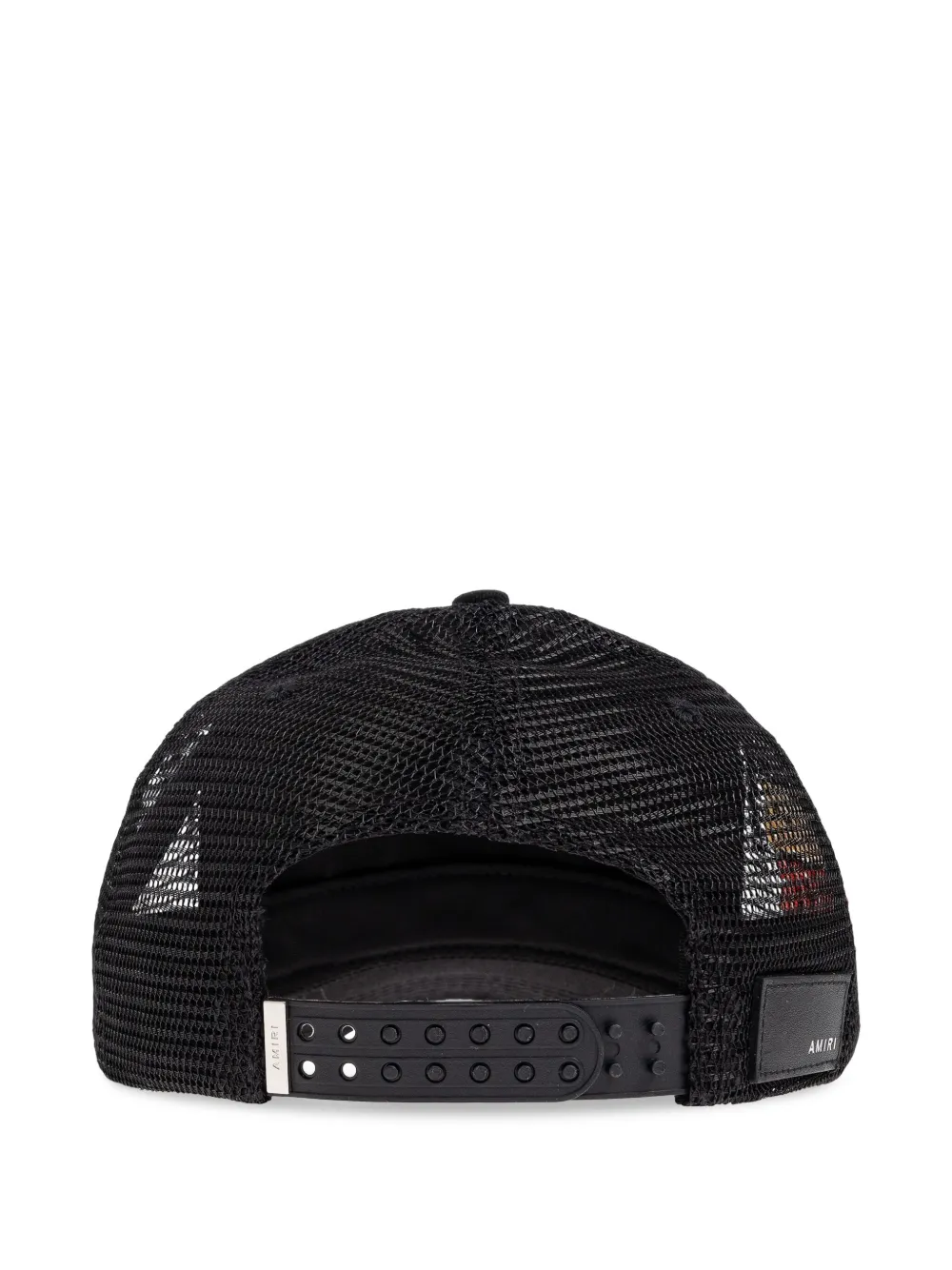 AMIRI Honkbalpet met geborduurd logo - Zwart
