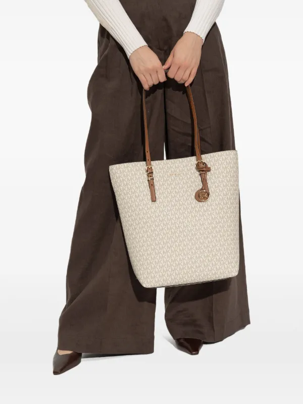 Michael Michael Kors ロゴパターン ハンドバッグ | ニュートラル 