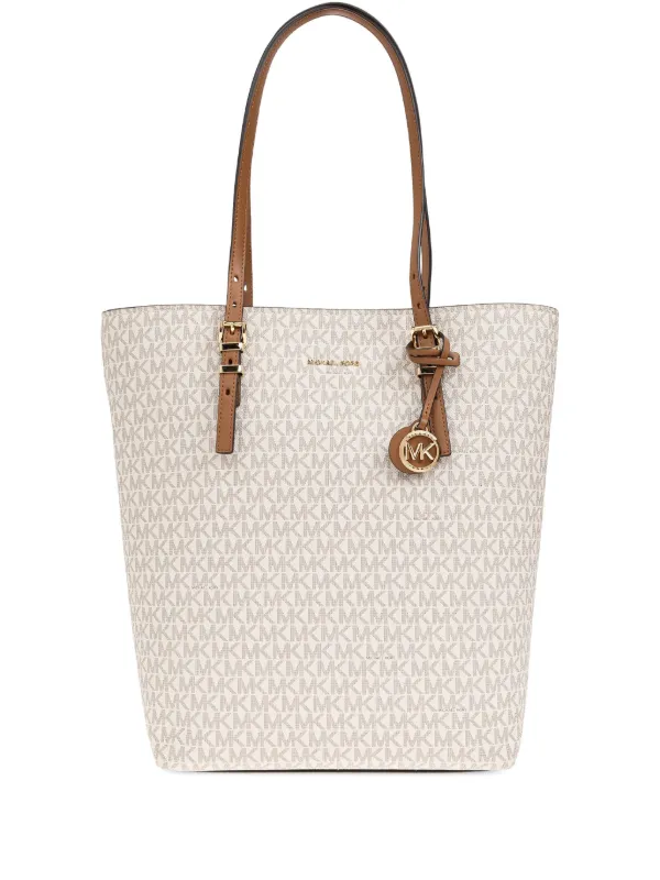 Michael Michael Kors ロゴパターン ハンドバッグ | ニュートラル 