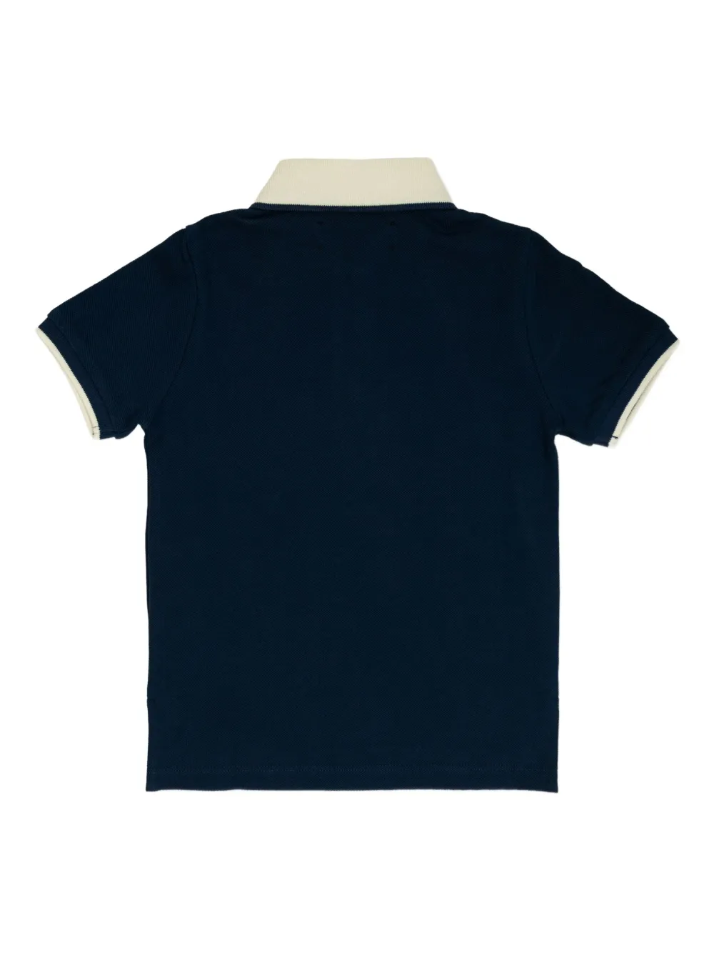 AMIRI KIDS Poloshirt met contrasterende kraag Blauw