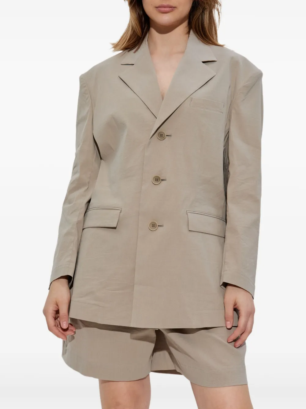 Issey Miyake Oversized blazer Beige