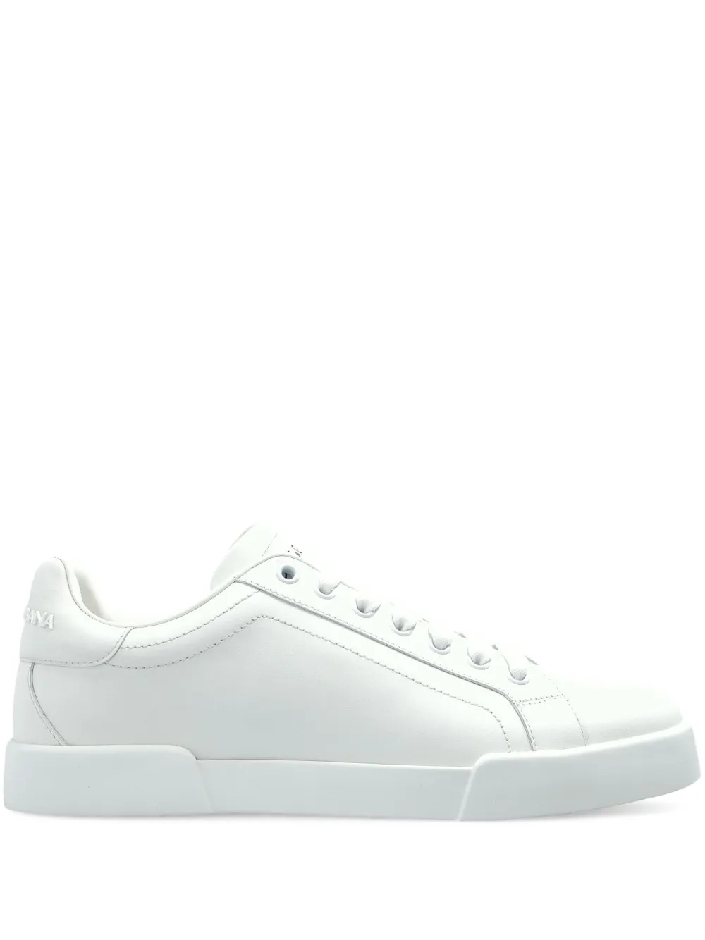 Dolce & Gabbana leather sneakers White