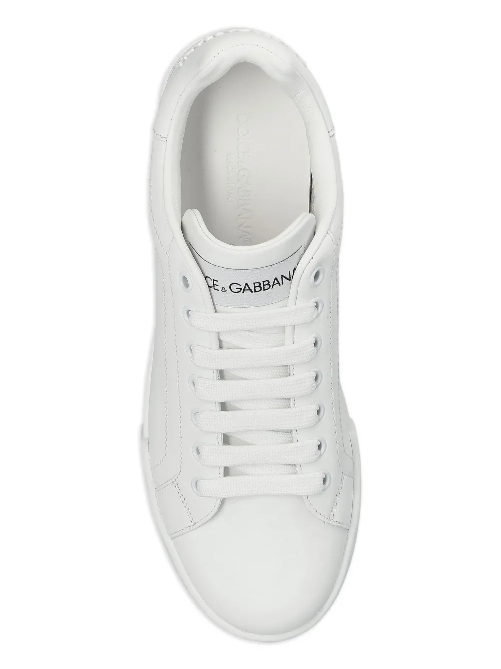 Dolce & Gabbana leather sneakers White