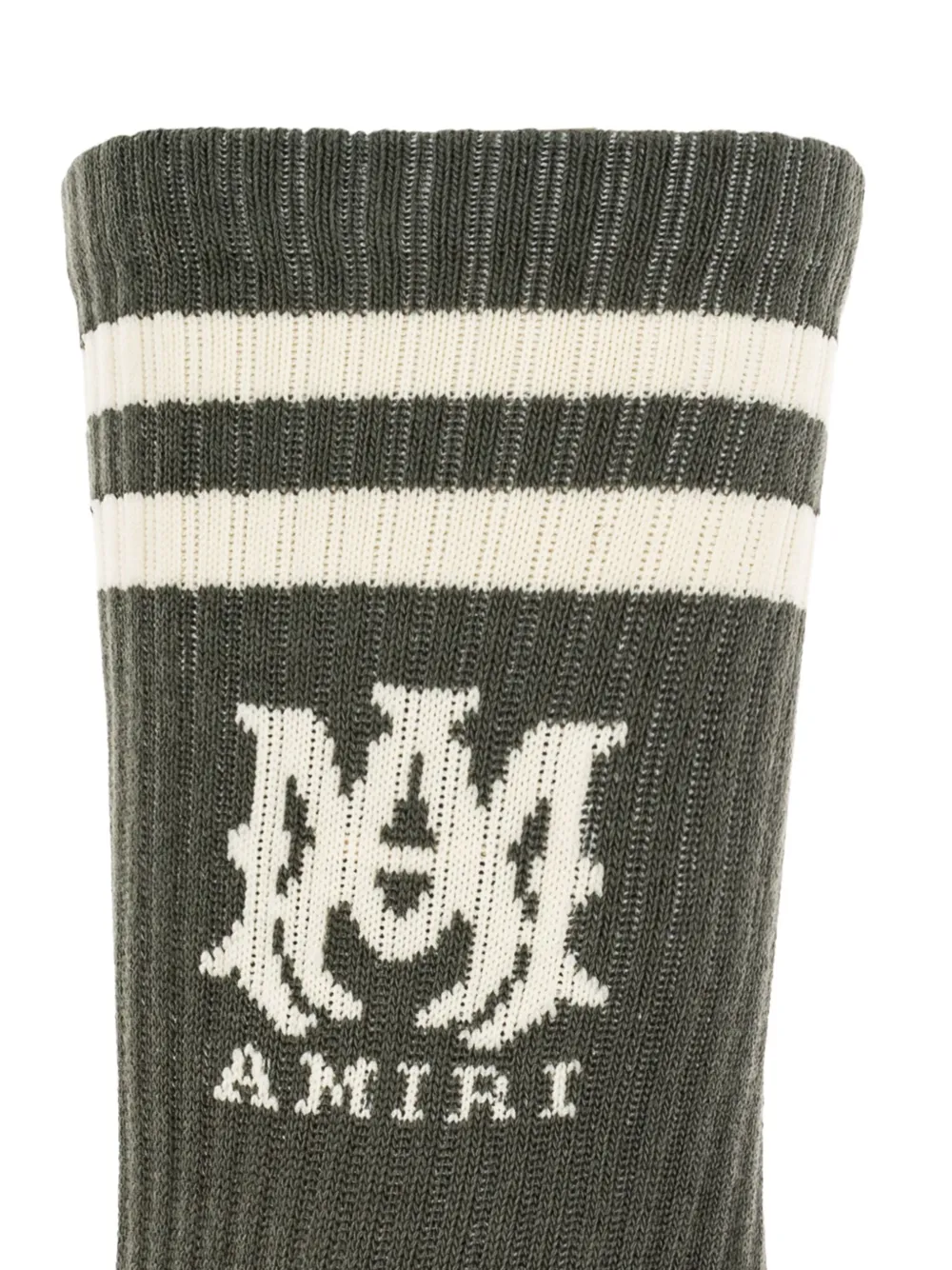 AMIRI MA Core sokken met logo 326 GREEN