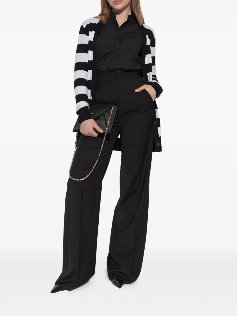 Max Mara striped button-up cardigan | Cardigans | Image 2