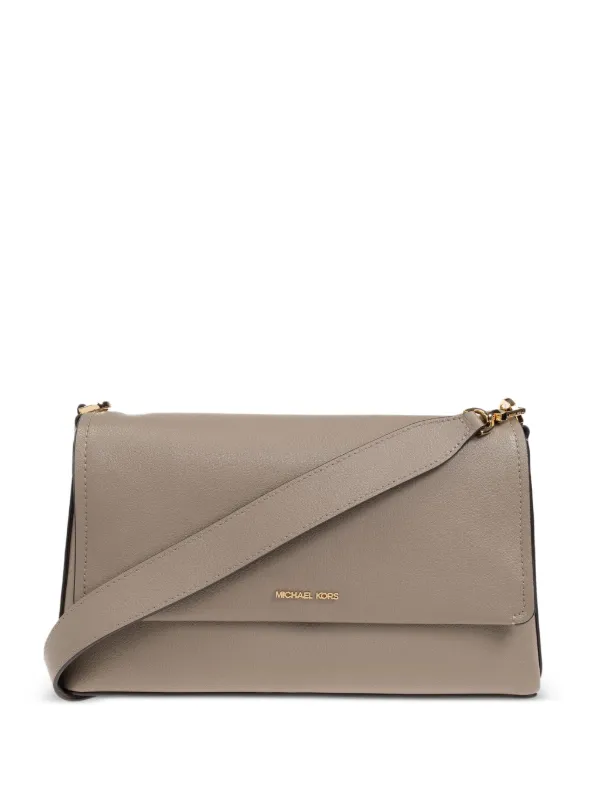 Michael Michael Kors レザー ショルダーバッグ | グレー | FARFETCH JP
