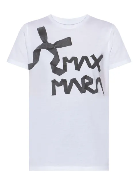 Max Mara t-shirt à logo imprimé