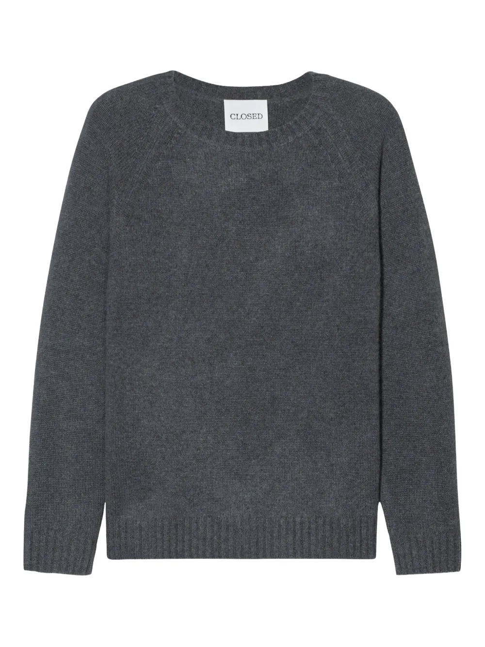 Closed Raglan Crew-neck Sweater In Gray