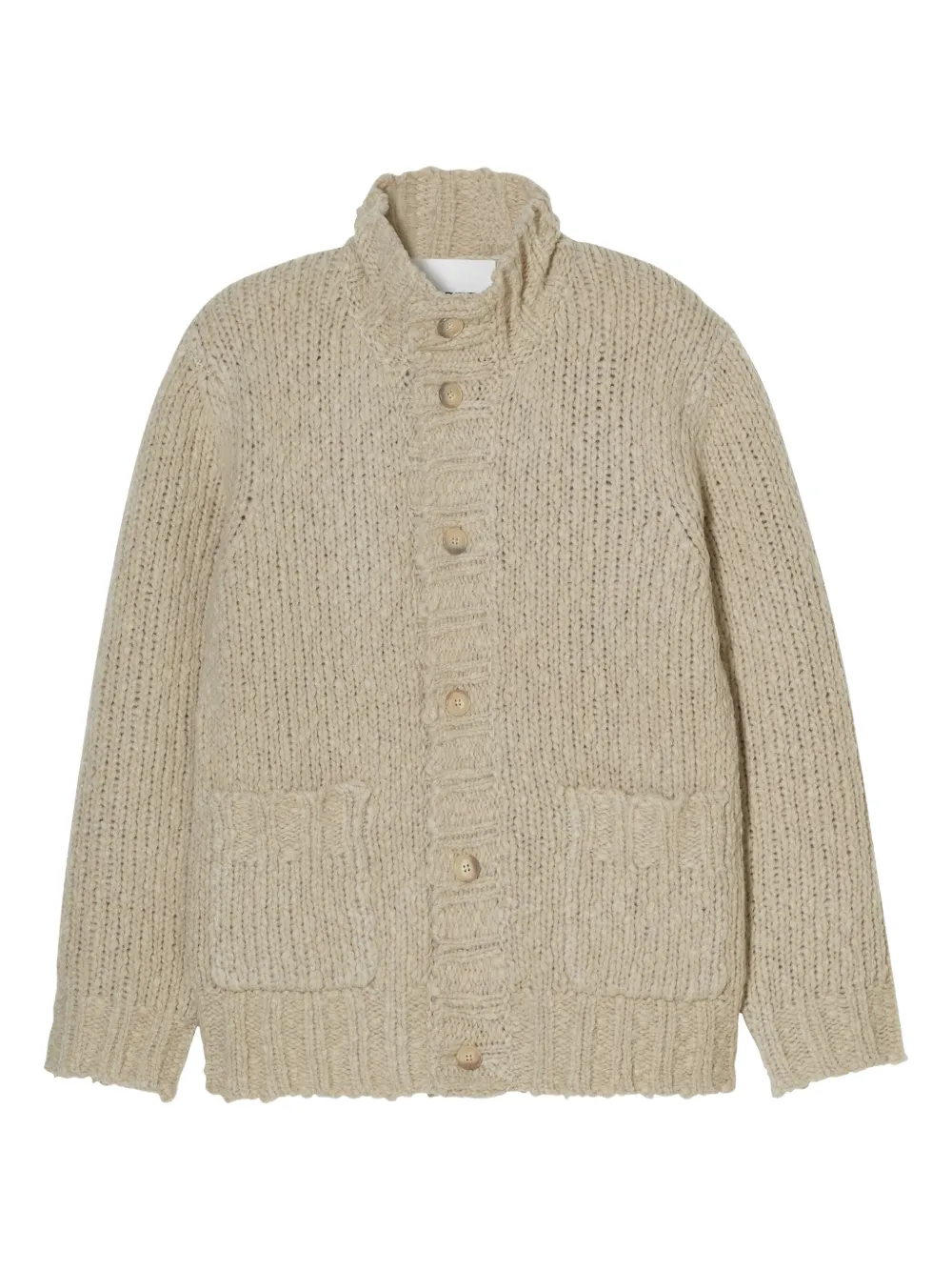 Closed buttoned cardigan | Neutrals | Image 1