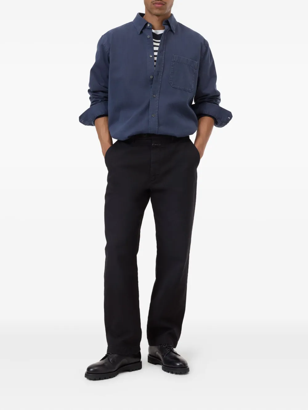 Closed button-up shirt | Image 2