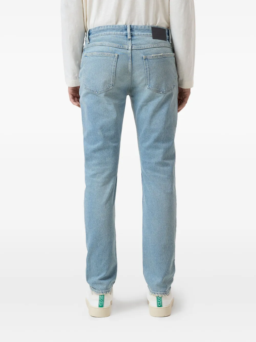 Closed Unity jeans met vervaagd effect Blauw