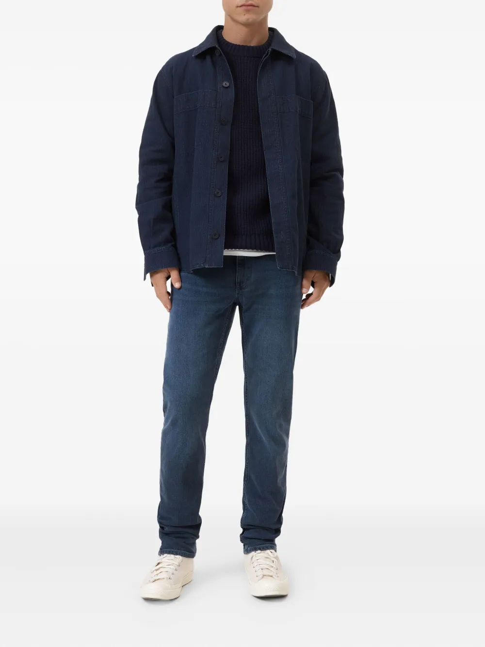 Closed Slim-fit jeans Blauw