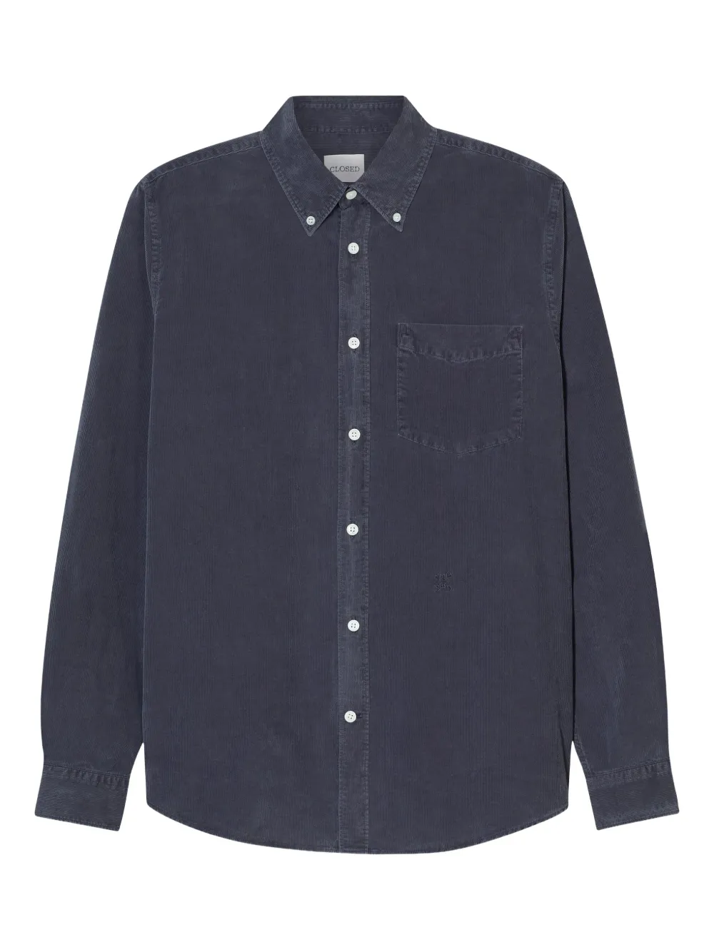 Closed cotton button-down shirt | Blue | Image 1
