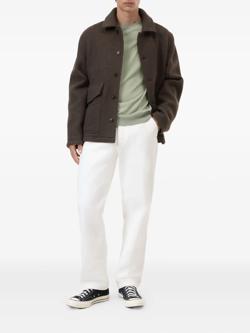 Closed double-pocket jacket | Shirt Jackets | Image 2