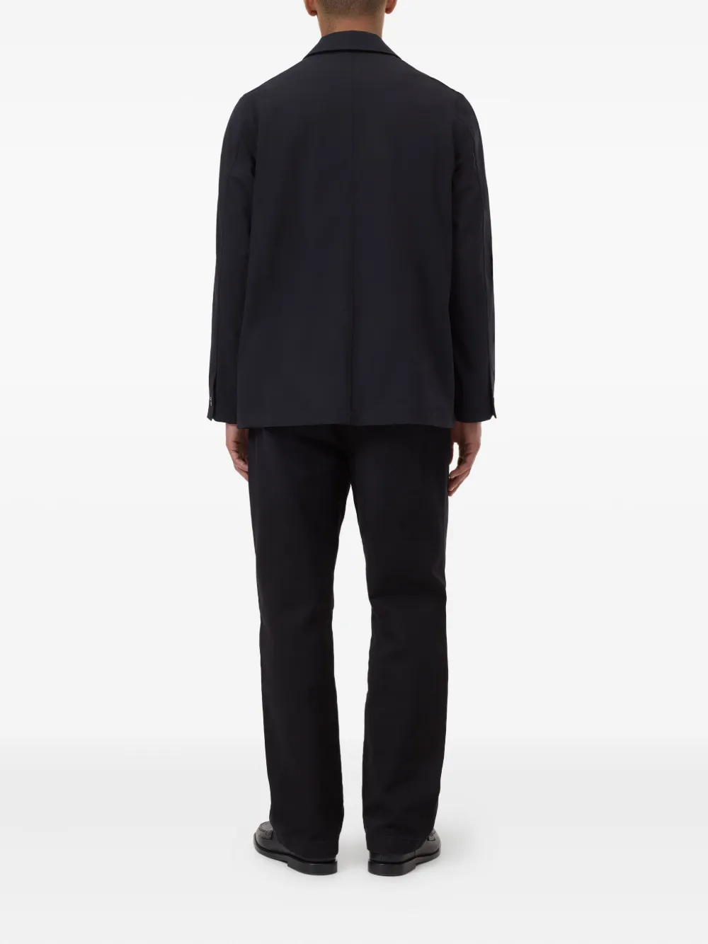 Closed Blazer met enkele rij knopen Zwart