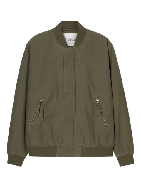 Closed bomber jacket