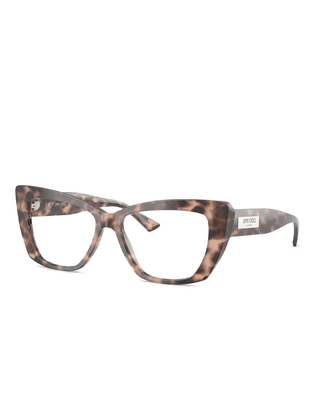 Jimmy Choo Eyewear leopard-pattern cat-eye glasses | Image 2
