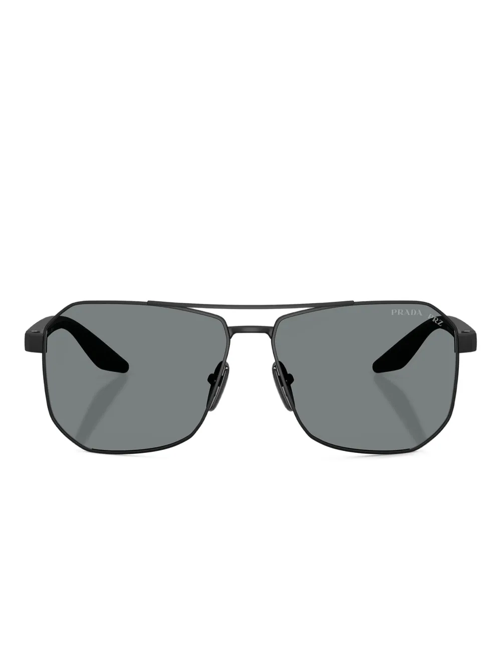 Prada Linea Rossa pilot-frame sunglasses | Black | Image 1