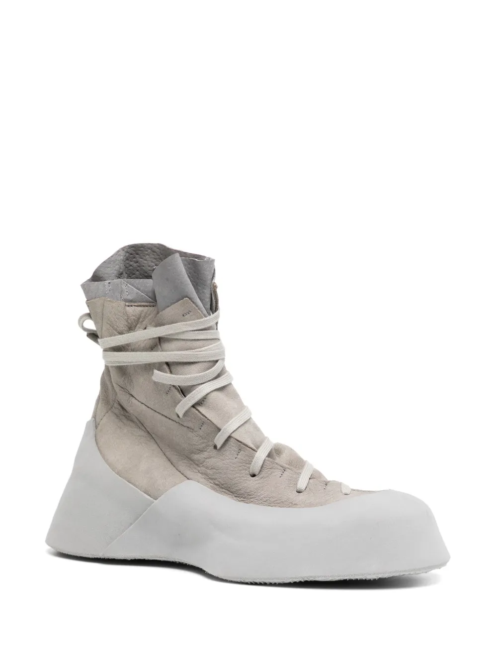Leon Emanuel Blanck high-top sneakers Grey