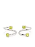 Justine Clenquet Maxine earrings - Green
