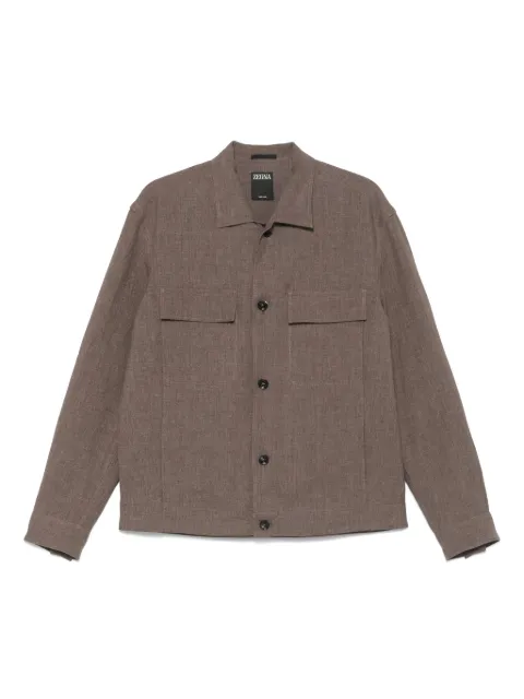 Zegna linen shirt