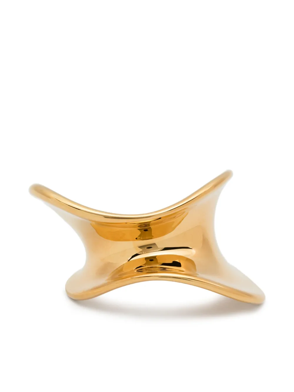 KHAITE pulsera con diseño curvo | dorado | Image 1