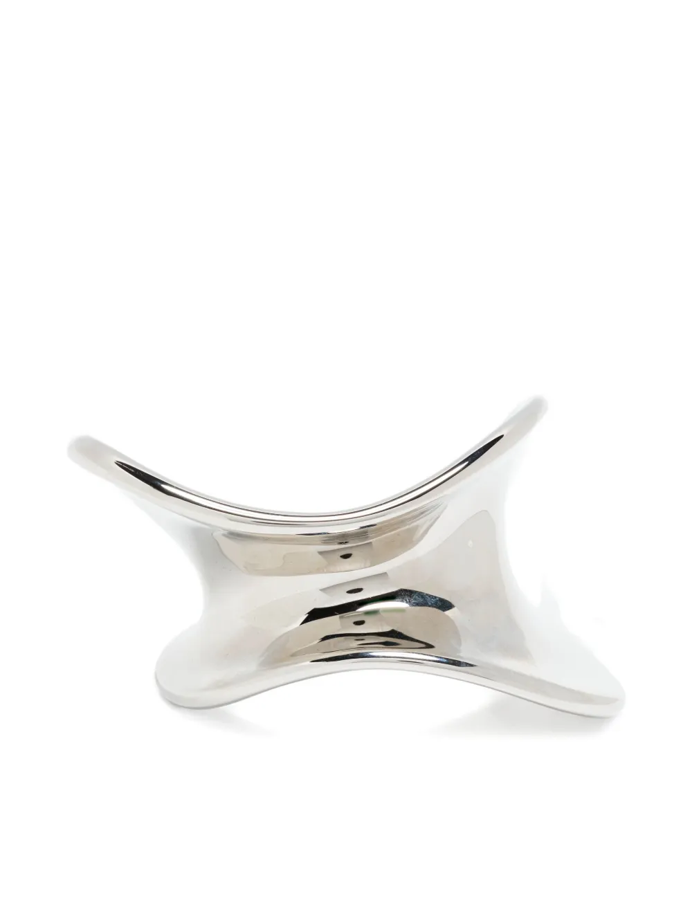 KHAITE curved brass bracelet | Silver | Image 1