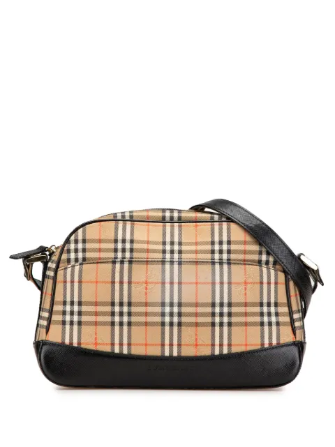 Burberry Pre-Owned 2000-2017 Haymarket Check Canvas crossbody bag