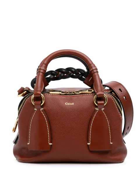 Chloé Pre-Owned 2020 Small Leather Daria satchel