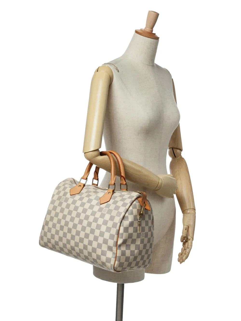 Louis Vuitton Pre-Owned 2012 Damier Azur Speedy 30 boston bag | Pre-Owned | Image 2