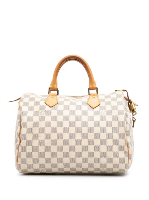 Louis Vuitton Pre-Owned 2012 Damier Azur Speedy 30 boston bag