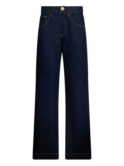 LIU JO appliqué five-pocket jeans