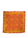 CHANEL Pre-Owned 1990s printed silk scarf - Red