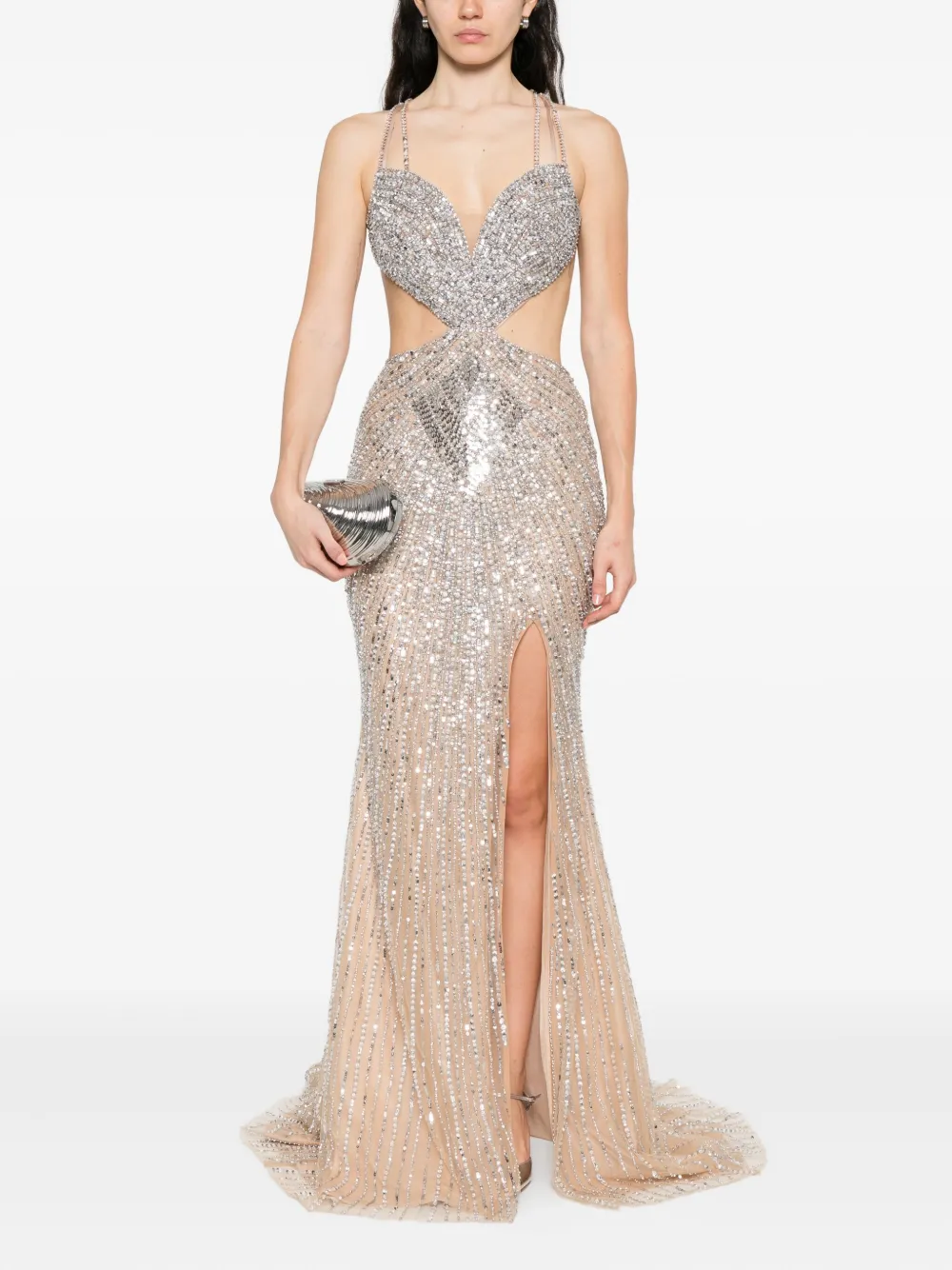 Holland & Holland embellished cut-out maxi dress | Vestidos de noche | Image 2