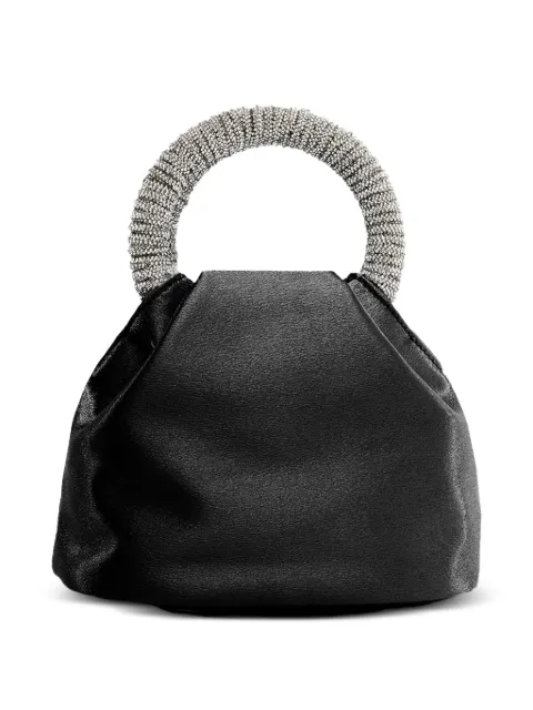 TWENTY FOURHAITCH crystal-embellished satin bag