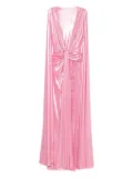 Babylone Paris draped dress - Pink